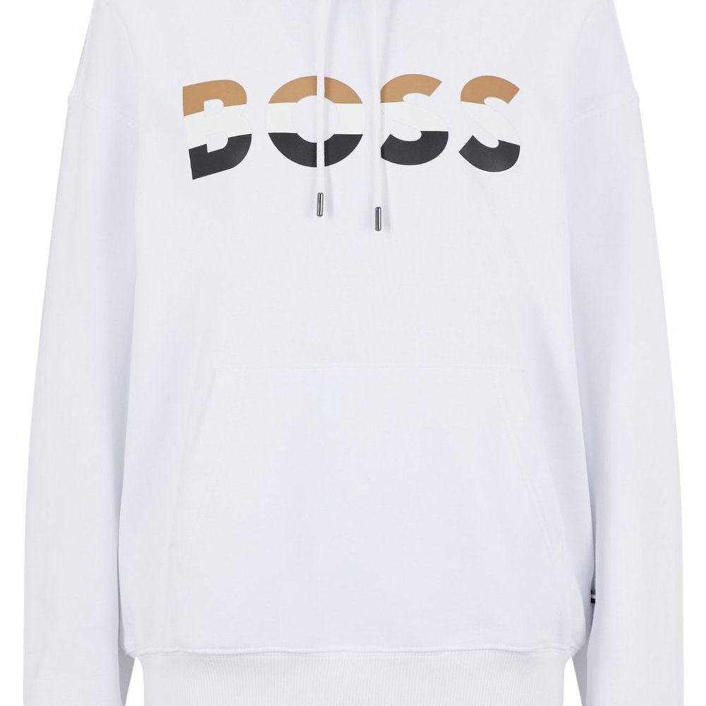 Hugo Boss 50491404 Sweatshirt Medium BWB-013-Jersey-100-White Z014335797